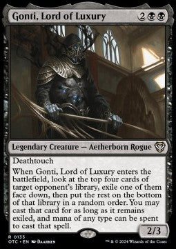 Gonti, Lord of Luxury⁣ - Commander: Outlaws of Thunder Junction⁣ (Rare)⁣ [135]