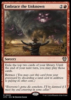 Embrace the Unknown⁣ - Commander: Outlaws of Thunder Junction⁣ (Rare)⁣ [28]