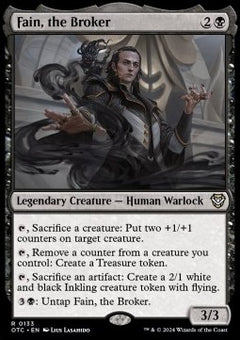 Fain, the Broker⁣ - Commander: Outlaws of Thunder Junction⁣ (Rare)⁣ [133]