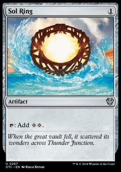 Sol Ring⁣ - Commander: Outlaws of Thunder Junction⁣ (Uncommon)⁣ [267]