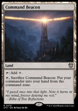 Command Beacon⁣ - Commander: Outlaws of Thunder Junction⁣ (Rare)⁣ [279]
