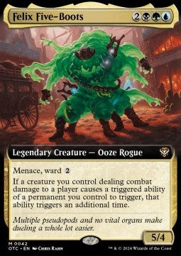 Felix Five-Boots⁣ - Commander: Outlaws of Thunder Junction: Extras⁣ (Mythic)⁣ [42]