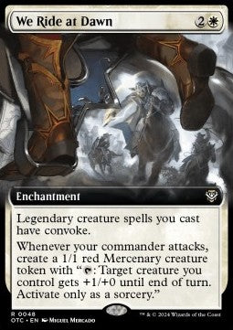 We Ride at Dawn⁣ - Commander: Outlaws of Thunder Junction: Extras⁣ (Rare)⁣ [48]