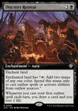 Discreet Retreat⁣ - Commander: Outlaws of Thunder Junction: Extras⁣ (Rare)⁣ [56]