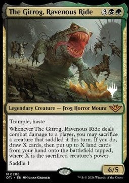 The Gitrog, Ravenous Ride (V.2)⁣ - Outlaws of Thunder Junction: Promos⁣ (Mythic)⁣ [206]
