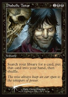 Diabolic Tutor⁣ - Open House Promos⁣ (Rare)