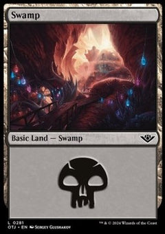 Swamp (V.1)⁣ - Outlaws of Thunder Junction: Extras⁣ (Land)⁣ [281]