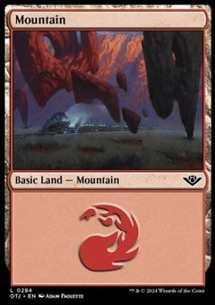 Mountain (V.2)⁣ - Outlaws of Thunder Junction: Extras⁣ (Land)⁣ [284]