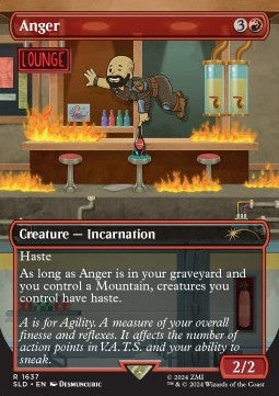 Anger⁣ - Secret Lair Drop Series: Equinox Superdrop 2024⁣ (Rare)⁣ [1637]