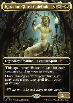 Karador, Ghost Chieftain⁣ - Secret Lair Drop Series: Equinox Superdrop 2024⁣ (Mythic)⁣ [1646]