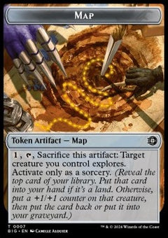 Map Token // Mercenary Token (R 1/1)⁣ - Outlaws of Thunder Junction: Tokens⁣ (Token)⁣ [T 7/10]