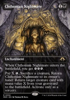 Chthonian Nightmare (V.1)⁣ - Modern Horizons 3: Extras⁣ (Rare)⁣ [330]