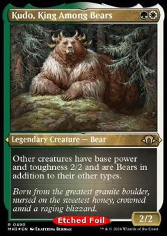 Kudo, King Among Bears (V.3)⁣ - Modern Horizons 3: Extras⁣ (Rare)⁣ [490]