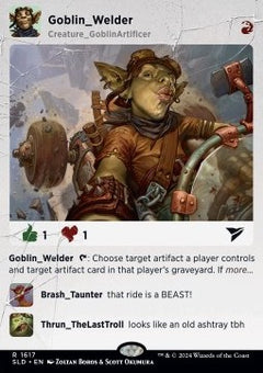 Goblin Welder⁣ - Secret Lair Drop Series: Spring Superdrop 2024⁣ (Rare)⁣ [1617]