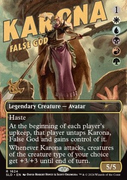 Karona, False God⁣ - Secret Lair Drop Series: Spring Superdrop 2024⁣ (Rare)⁣ [1624]