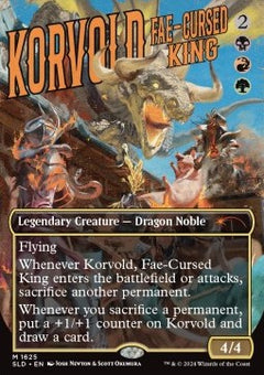 Korvold, Fae-Cursed King⁣ - Secret Lair Drop Series: Spring Superdrop 2024⁣ (Mythic)⁣ [1625]