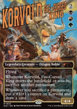 Korvold, Fae-Cursed King⁣ - Secret Lair Drop Series: Spring Superdrop 2024⁣ (Mythic)⁣ [1625]