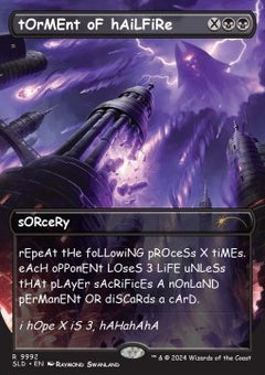 Torment of Hailfire⁣ - Secret Lair Drop Series: Spring Superdrop 2024⁣ (Rare)⁣ [9992]