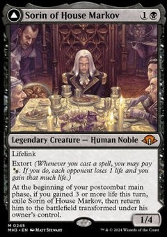 Sorin of House Markov // Sorin, Ravenous Neonate⁣ - Modern Horizons 3⁣ (Mythic)⁣ [245]