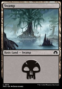 Swamp (V.2)⁣ - Modern Horizons 3⁣ (Land)⁣ [314]