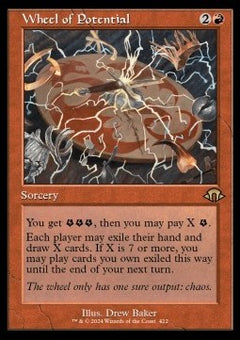 Wheel of Potential (V.2)⁣ - Modern Horizons 3: Extras⁣ (Rare)⁣ [422]