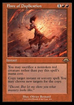 Flare of Duplication (V.2)⁣ - Modern Horizons 3: Extras⁣ (Rare)⁣ [416]