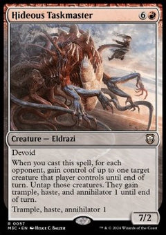 Hideous Taskmaster⁣ - Commander: Modern Horizons 3⁣ (Rare)⁣ [57]