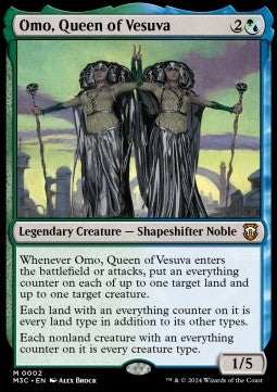 Omo, Queen of Vesuva⁣ - Commander: Modern Horizons 3⁣ (Mythic)⁣ [2]