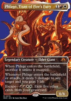 Phlage, Titan of Fire's Fury (V.1)⁣ - Modern Horizons 3: Extras⁣ (Mythic)⁣ [379]
