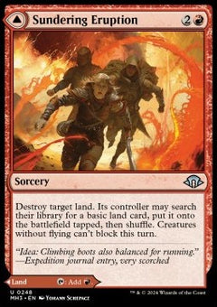 Sundering Eruption // Volcanic Fissure⁣ - Modern Horizons 3⁣ (Uncommon)⁣ [248]