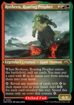 Rosheen, Roaring Prophet (V.3)⁣ - Modern Horizons 3: Extras⁣ (Rare)⁣ [494]