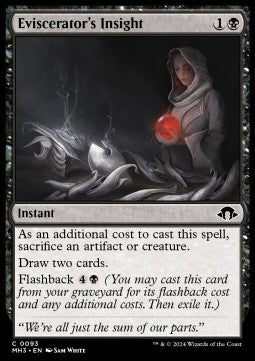Eviscerator's Insight⁣ - Modern Horizons 3⁣ (Common)⁣ [93]