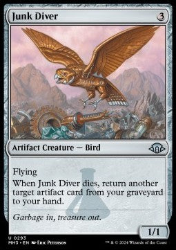 Junk Diver⁣ - Modern Horizons 3⁣ (Uncommon)⁣ [293]