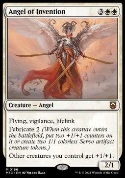 Angel of Invention⁣ - Commander: Modern Horizons 3⁣ (Mythic)⁣ [166]