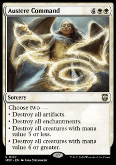 Austere Command⁣ - Commander: Modern Horizons 3⁣ (Rare)⁣ [167]