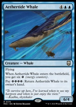 Aethertide Whale⁣ - Commander: Modern Horizons 3⁣ (Rare)⁣ [175]