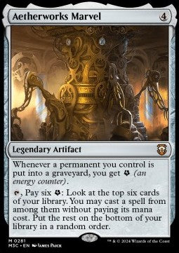 Aetherworks Marvel⁣ - Commander: Modern Horizons 3⁣ (Mythic)⁣ [281]