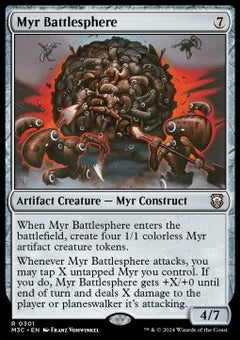 Myr Battlesphere⁣ - Commander: Modern Horizons 3⁣ (Rare)⁣ [301]