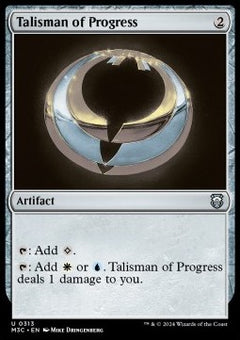 Talisman of Progress⁣ - Commander: Modern Horizons 3⁣ (Uncommon)⁣ [313]
