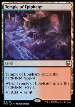 Temple of Epiphany⁣ - Commander: Modern Horizons 3⁣ (Rare)⁣ [387]