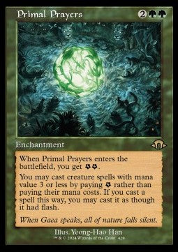 Primal Prayers (V.2)⁣ - Modern Horizons 3: Extras⁣ (Rare)⁣ [429]