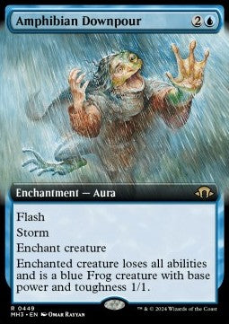 Amphibian Downpour⁣ - Modern Horizons 3: Extras⁣ (Rare)⁣ [449]