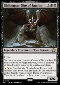 Shilgengar, Sire of Famine⁣ - Modern Horizons 3⁣ (Rare)⁣ [109]