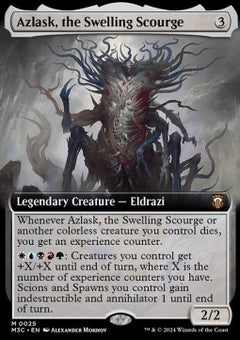 Azlask, the Swelling Scourge (V.3)⁣ - Commander: Modern Horizons 3: Extras⁣ (Mythic)⁣ [25]