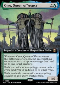 Omo, Queen of Vesuva (V.3)⁣ - Commander: Modern Horizons 3: Extras⁣ (Mythic)⁣ [30]