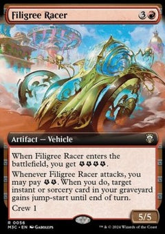 Filigree Racer (V.1)⁣ - Commander: Modern Horizons 3: Extras⁣ (Rare)⁣ [56]