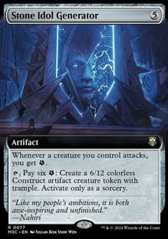 Stone Idol Generator (V.1)⁣ - Commander: Modern Horizons 3: Extras⁣ (Rare)⁣ [77]