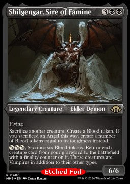 Shilgengar, Sire of Famine (V.2)⁣ - Modern Horizons 3: Extras⁣ (Rare)⁣ [480]