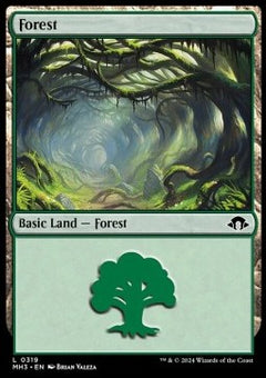 Forest (V.3)⁣ - Modern Horizons 3⁣ (Land)⁣ [319]