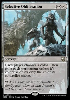 Selective Obliteration⁣ - Commander: Modern Horizons 3⁣ (Rare)⁣ [35]